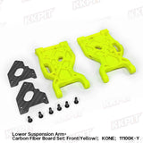 KKPIT K1 SCE/TTE/LBE KBT Rc Car Front Swing Arm Carbon Fiber Reinforced 11100K-Y