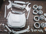 1/24 R36 AVANTE R35 Rc Drift Car 3d Printed Parts for Tamiya
