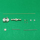 1/87 Model Car Modification Miniature Brass Bevel Tooth Axle