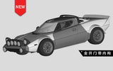 1/24 Stratos HF WRC1975 Rc Drift Car 3d Printed Plastic Model