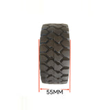 JDMODEL 1/14 Rc Hydraulic Bulldozer Tire 1 Pair JDM-82