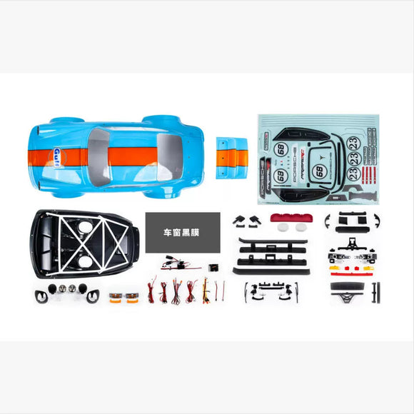TRACTION HOBBY KM 1/6 934 RC Rally Car Case with light Kit E8507