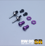 ZERORC RW00-SR 1/24 RWD Rc Drift Car Frame KIT Op Parts