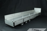 LXYRC 1/14 European Style Metal Three-axis Trailer