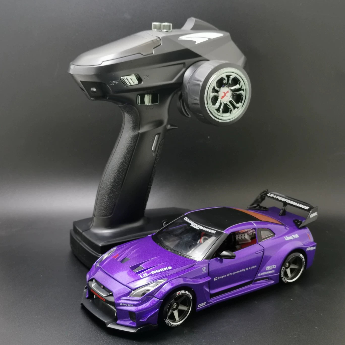 1/24 Metal Shell Chassis GTR R35 AWD Gyro Brush Motor Rc Drift Car 1/24 Metal Shell Chassis GTR R35 AWD Gyro Brush Motor Rc Drift Car