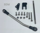 SDM SCX10 3rd Generation TRX4 VP 1/10 Pipe Frame Rc Car Constant Speed Steering Differential Speed Lock Rc Climbing Car Axle DA05