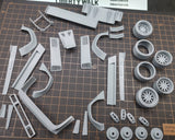 1/24 LBSW Kantash Rc Drift Car Shell 3D Print Op Part for AOSHIMA