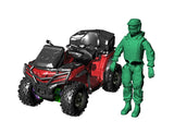 3D Printed 1/35 x1000 ATV DIY RC Assembled Quad Motorcycle KIT