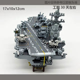 3D Printing Miniature Version USS Ford CVN78 Aircraft Carrier Assembled Model Kit