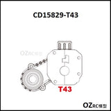 CAPO CD15829 GTR R34 1/8 Rc Car Gearbox Parts B