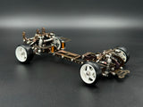 Rhina Racing RTSv2 TC4 1/24 RC Drift Car Titanium Frame KIT