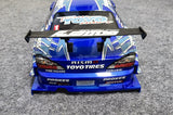 1/10 RC DRIFT CAR S15 Finished Car Shell with Light Module