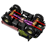 1/35 Unimog U530 3d Printed Static Modified Dynamic RC Climbing Car RTR