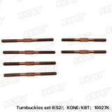 KKPIT K1 SCE/TTE/LBE KBT Rc Car Universal Whole Car Tie Rod Ball Cover 10027K