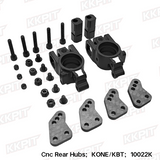 KKPIT-K1/KBT/XNR Rc Car Universal Aluminum Alloy Rear Wheel Seat Kit 10022K