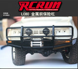 RCRUN 1/10 LC80 Rc Car RUN80 Metal Bumper