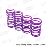 KKPIT PDK 1/10 Rwd Rc Drift Car Short Shock Spring 4pcs 31902K 31904K