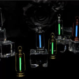 Alloy Bronze Tritium Lamp Keychain Self-luminous for 25 Years