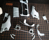 1/24 Tamiya Senna GTR 3D Printed Retrofit Parts
