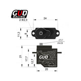 TG RACING TG SUPER RW00 1/24 RC DRIFT CAR Universal Metal Servo