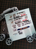 1/24 Supra MK4A80 TOP SECRET Rc Drift Car 3d Print Housing Modified with Transfer Sticker for Tamiya