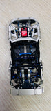 Ma racing 1/24 DMA Rwd Rc Drift Car Op Cnc Aluminum Alloy Eyebrow Rear Fin Spoiler Titanium Alloy Roll Frame