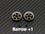 LS Studio LS Studio LSD Mono LSDM 1/24 RC DRIFT CAR miniz AWD Metal Wheel 20mm