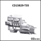 CAPO CD15829 GTR R34 1/8 Rc Car Gearbox Parts B