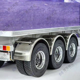 1/14 Tamiya Full Metal 3 Axle Container Hanging Chassis Trailer 91cm Length