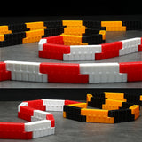 1/24 Rc Drift Car Track Plastic Splicing Guardrail 100pcs