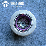 RC Remote Control Transmitter Metal Handwheel for Swana M17 Futaba T10PX NB4