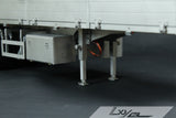 LXYRC 1/14 European Style Metal Three-axis Trailer