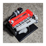 3D Printed 1/16 Scale Plastic Static Model of Skyline GTR R34 Engine