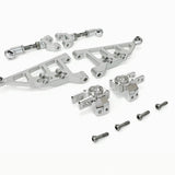 Traction Hobby KM RAM 1500 1/8 4wd Rc Car Op Parts Metal Swing Arm Steering Cup Tie Rod Full Set