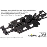 ATOMIC BZM 1/28 4wd Belt Drive Rc Drift Car Frame Kit
