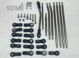 SDM SCX10 3rd Generation TRX4 VP 1/10 Pipe Frame Rc Car Constant Speed Steering Differential Speed Lock Rc Climbing Car Axle DA05
