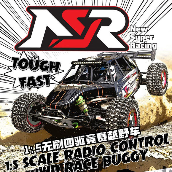NSR 5XL-E 1/5 4WD Brushless 6-8S RC CAR RTR