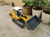 1/12 All-Metal Remote Control Hydraulic Track Loader Forklift Model with Hydraulic Tail Hook RTR
