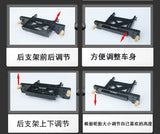 RCRUN 1/10 LC80 Rc Car Housing Fixation  Parts for SCX10 90046 47 90104 TRX4