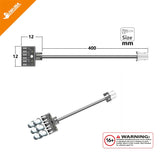 1/14 Tamiya Rc Tractor PH2.0 Light Adapter Cable KZB-3V6 10pcs