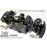 ATOMIC BZM 1/28 4wd Belt Drive Rc Drift Car Frame Kit