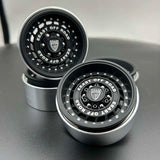 LLRC 1.9 2.2 Inch Metal Wheels FOR CROSSRC SCX10 TRX4 1/10 RC CAR 4PCS