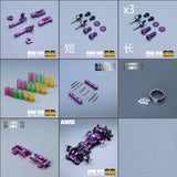 ZERORC RW00SR AWD 1/24 RC DRIFT CAR KIT WITH OP PART