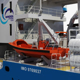 1/18 RC Lifeboat Sea Model 3D PRINT KIT WITH BRUSHLESS POWER JET PUMP