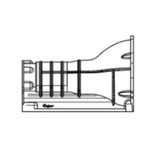 CAPO CD15827 JKMAX 1/8 Rc Car Gearbox Part A