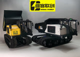 1/14 Metal Track Hydraulic Dump Truck with Sound Light RTR