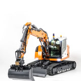 CUT 1/14 914/920 RC Excavator Metal Hydraulic Adjustable Angle Wide Bucket