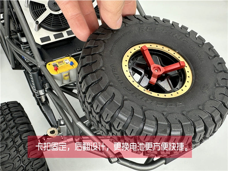 CAPO QUEEN CD1582X 1/8 Remote Control Climbing Car Backup support fram ...