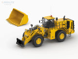 Kabolite K988-100S 1/14 RC Hydraulic Loaders Axles Buckets Clips Quick Bucket Changing Tools Part