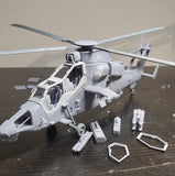 1/35 EC665 Europe Tiger Gunship 3D Printing Helicopter  Assembly Model